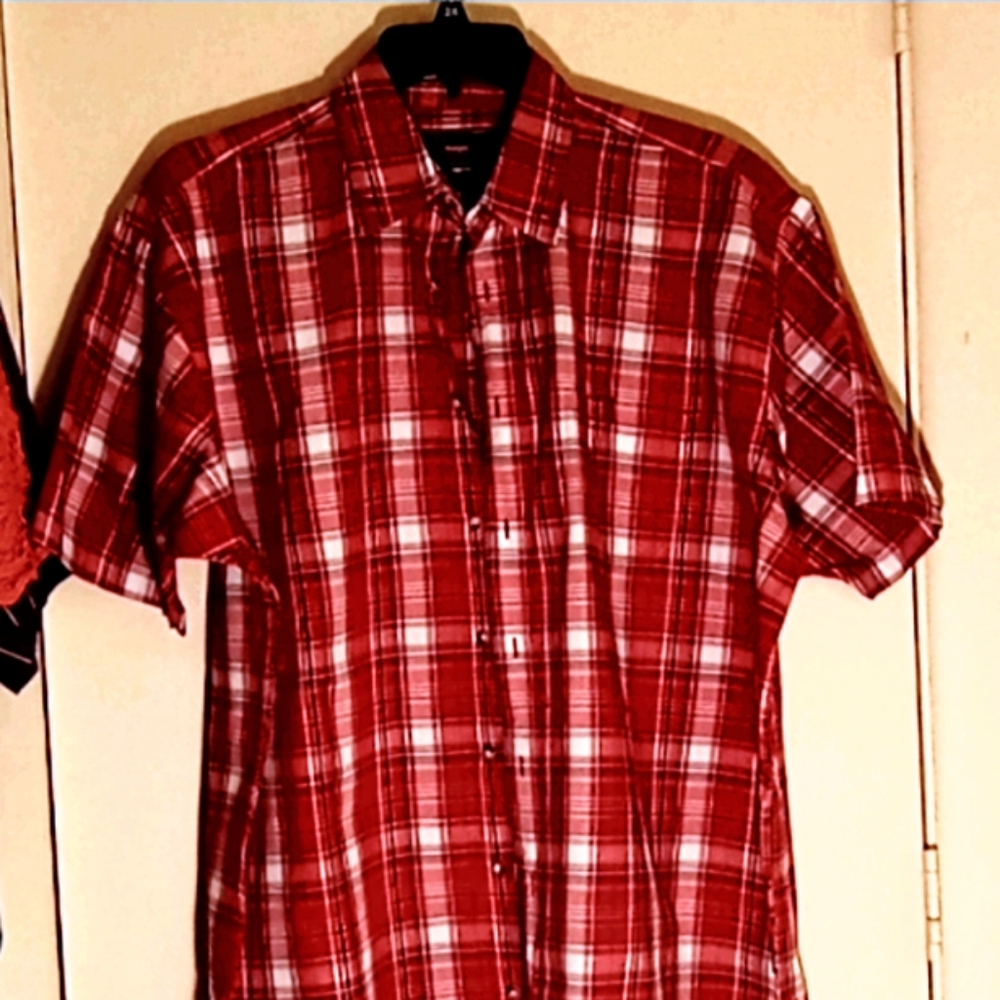 Men's "Wrangler" XXL, BUTTON DOWN FRONT